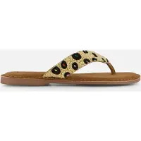 Lazamani Slippers beige Synthetisch Maat 36