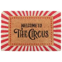Something Different rode deurmat - Welcome to the Circus