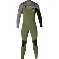 Brunotti - Radiance Wetsuit Heren - Fullsuit 4/3mm - Groen - XXL
