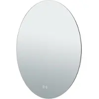 Orion Focus-LED-spiegel, Ø 60 cm, CCT, anticondens, touchdimmer Focus, dimbaar, Badkamer, Glas, Modern