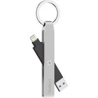 Belkin Lightning To USB Cable Keychain Zilver