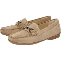 Sioux Dames Mocassins Cortizia - Camel - Maat 36