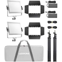 Godox Litemons LP400R K2 RGB LED Light Panel 2-light Kit Wit