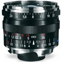Zeiss ZM Biogon T* 28mm f/2.8 objectief Zwart