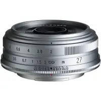 Voigtländer Ultron 27mm f/2.0 Fujifilm X-mount objectief Zilver
