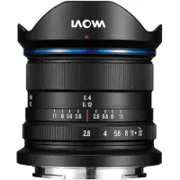 Laowa Venus 9mm f/2.8 Zero D Canon RF-S-mount objectief