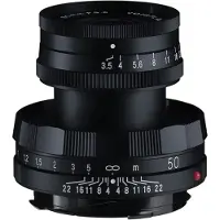 Voigtländer APO-Lanthar 50mm F/3.5 Typ I Leica M Mount zwart-mat