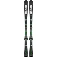 Head Supershape E-Magnum + Prot PR 13 GW Piste Ski`s Zwart 163 cm