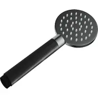 Hotbath M355 Handdouche Rond - Geborsteld Gunmetal PVD - Messing - Kranen, Douchekranen, Handdouches - 8720629197395 - Kranen, Douchekranen, Handdouches