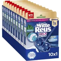 Witte Reus Self Active Eucalyptus 50g - WC blokjes - Voordeelverpakking - 10 stuks