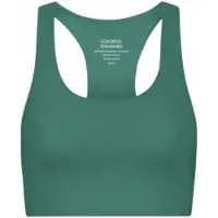 Colorful Standard Sport BH Women Active Cropped Bra Pine Green-S