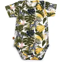 Frogs and Dogs - kraamcadeau / baby - jungle - romper - Khaki - maat 68