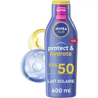 Nivea Sun Protect & Hydrate Zonnemelk Snel Absorberend SPF50+ 400 ml
