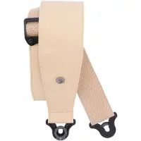 D'addario And Co COMFORT LEATHER AUTO LOCK GUITAR STRAP TAN