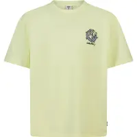 America Today rechtvallend T-shirt met print - geel Jongens Katoen Ronde hals - maat 158/164