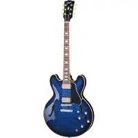 Gibson ES-335 Figured Deep Ocean Burst #219050088
