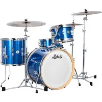 Ludwig Lclub20Bldir - Continental Club Series 20"/ 4Pcs - Blue Sparkle