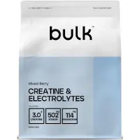 Bulk Creatine & Electrolytes (312g) Mixed Berry - Creatine - Creatine Monohydraat