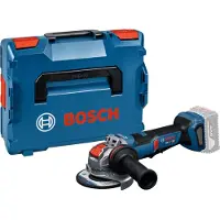 Bosch GWS 18V-11 PS Professional Accu Haakse Slijper | 125mm | Exclusief Accu's en Lader in L-boxx - 06019N4301