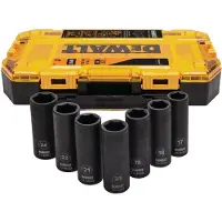 DeWalt X MCLAREN DT70905-QZ 7-delige 1/2'' Impact Doppenset In Organiser