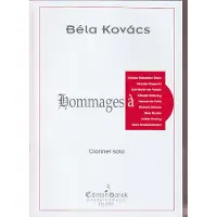 Darok Edition Hommages Clarinette - Kovacs