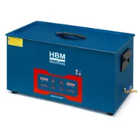 HBM ultrasoon reinigers, blauw
