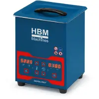 HBM ultrasoon reinigers, blauw