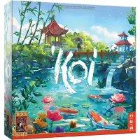 999 Games - Koi - toegankelijk familiespel - Bouw je eigen Japanse tuin!