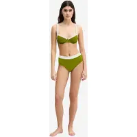 Marc o'polo Bikinibroek ' Contrast Binding ' groen / wit