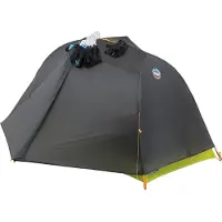 Big Agnes - Wandel- / Trekkerstenten - Tiger Wall UL1 Bikepack voor Unisex van Nylon - Zwart