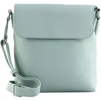 Jost Leren schoudertas Arva Shoulder Bag Misty Blue Lichtblauw