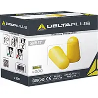Delta Plus Gehoorbescherming, Ørepropper deltaplus conic200, røde, pakke a 200 par
