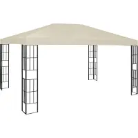 The Living Store De Living Store Paviljoen, afmetingen 3x4 meter, kleur crème