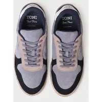 Toni pons Herensneaker van suède en leer | DANIEL