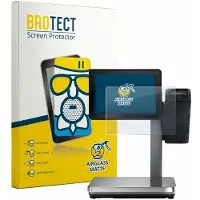 BROTECT - Screenprotector voor Bizerba Q1 expert 800 12.1" - Folie Beschermfolie Beschermglas matte