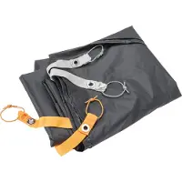 Big Agnes - Grondzeilen - Footprint Copper Spur UL1 Bikepack voor Unisex - Grijs