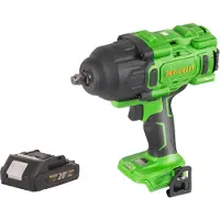 Procraft PWA80bb accu-slagmoersleutel 20 V 1600 Nm 1/2" borstelloos + 1x accu 2,0 Ah - zonder oplader