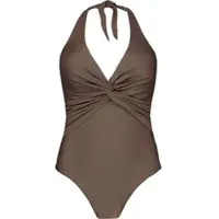 Barts Badpak Women Kelli Halter Shaping One Piece Coffee-Maat 44