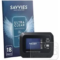 Savvies - Screenprotector voor SkyRc Q100 Neo - Folie Beschermfolie transparant 18 Stuks
