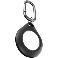 KEYBUDZ Secure Dock AirTag Hanger Zwart 2 Pack