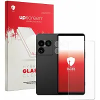 Upscreen - Screenprotector voor Sony Xperia 1 VIII (Voor+Camera) - Folie Beschermfolie Beschermglas transparant