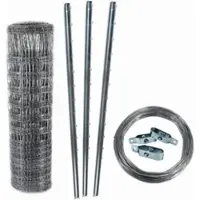Aquagart 150m wildhek/boshek 160/20/15 + palen + spandraad