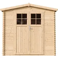 Timbela M369F+M369G - Houten tuinhuis - 4,33 m² - 226x236xH224 cm - met vloer