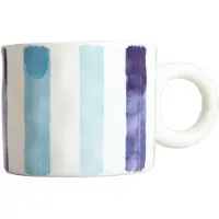 Homla Mug TERNA Blue Stripes, 350 ml