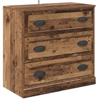 vidaXL Dressoir Oud Hout 70 x 35,5 x 67,5 cm Bewerkt hout