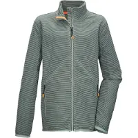 Killtec - Kid's Kos 162 - Fleecevest 128, olijfgroen/grijs