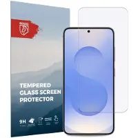 Rosso Screen Protector Geschikt voor Samsung Galaxy S25 | 9H Tempered Glass | Glasplaatje | Beschermlaag | Beschermglas | 9H Hardheid