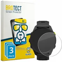 BROTECT - Glas Screenprotector voor Garmin Forerunner 70/170/170 Music - Gehard Beschermglas 9H 3 Stuks