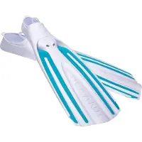 Oceanic Viper 2 Ff Diving Fins Wit,Blauw EU 36-38