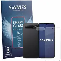 Savvies 3 Stuks Screenprotector - geschikt voor Tecno Spark 50 5G (Voor+Camera) - beschermfolie glas transparant